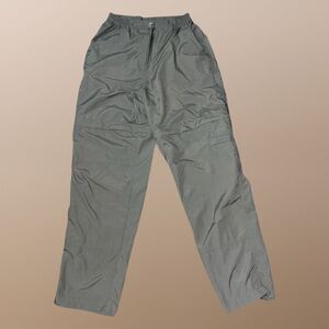 Joes Outdoors Army Green Nylon Convertible Zipper Pants Size Medium